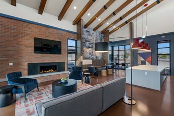 Community Room at Marketside Villas at Verrado, Arizona, 85396